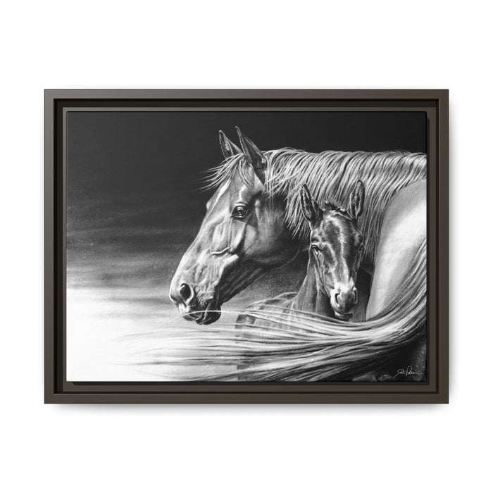 "Safe and Sound" Framed Canvas