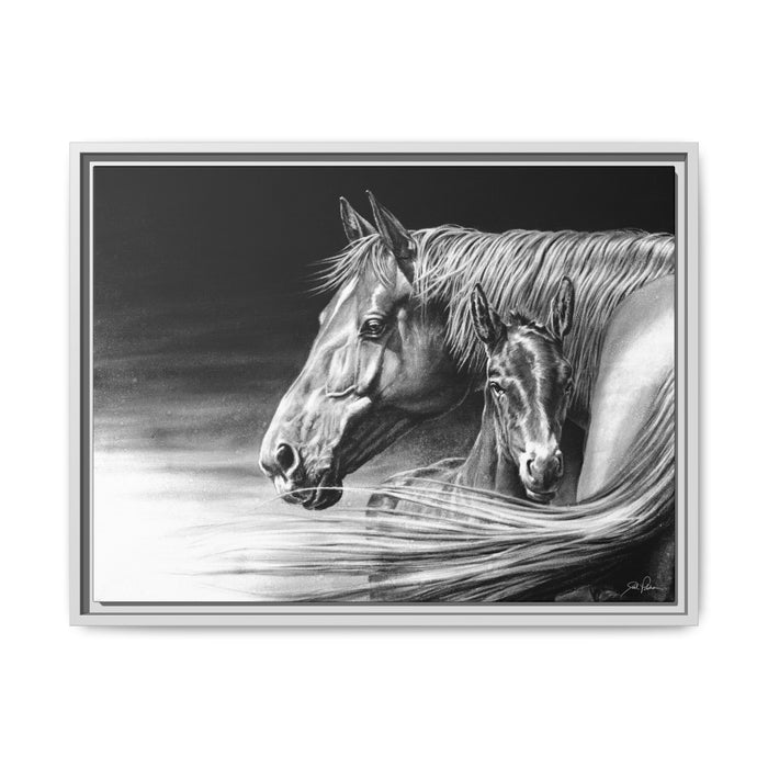 "Safe and Sound" Framed Canvas