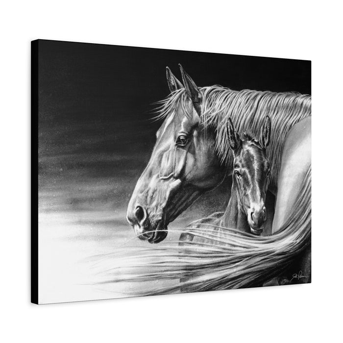 "Safe and Sound" Stretched Canvas