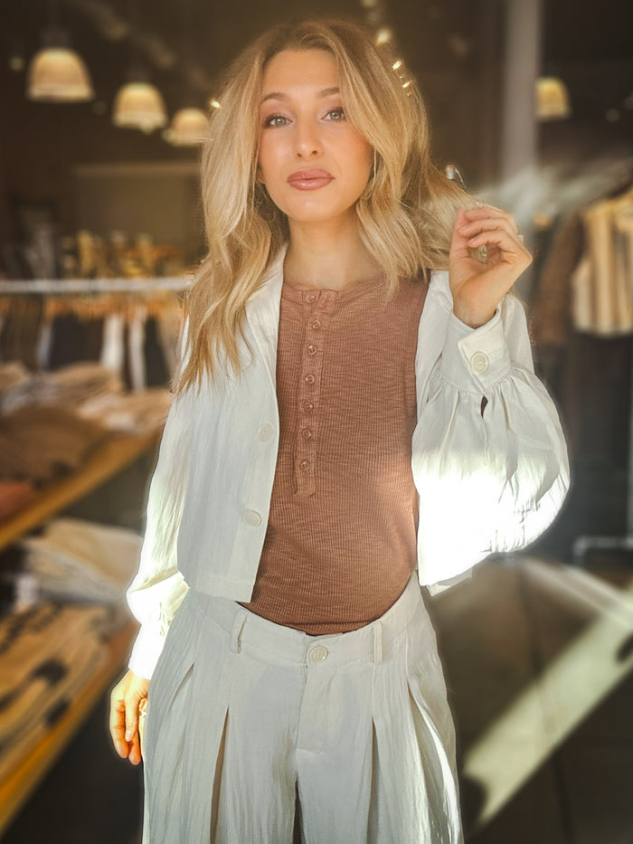 Sage The Label Hustle Cropped Jacket