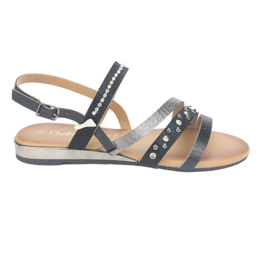 Sandalia Chalada Mujer Alki-6 Negro Casual Sandalias Chalada