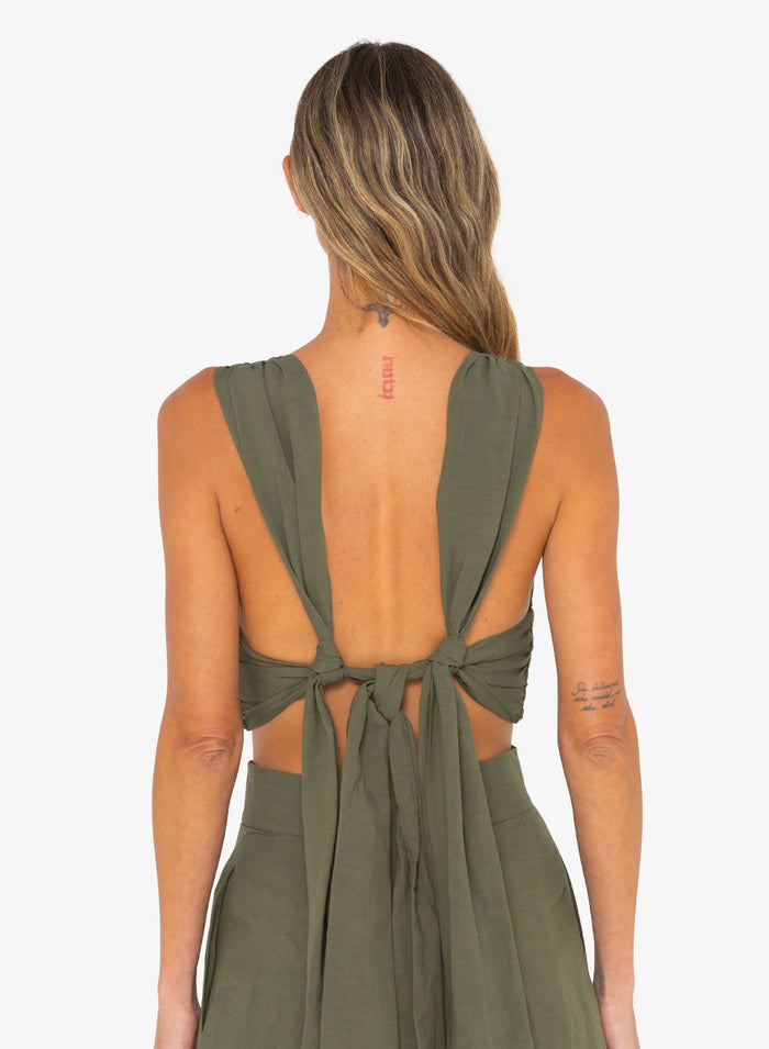 JBQ - Sara Top - Olive -