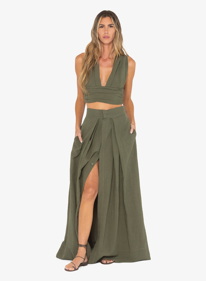 JBQ - Sara Top - Olive -