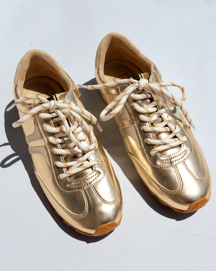 Sarah Sneaker in Gold
