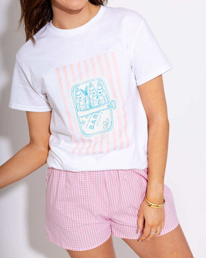 Sardines & Stripes Graphic Tee