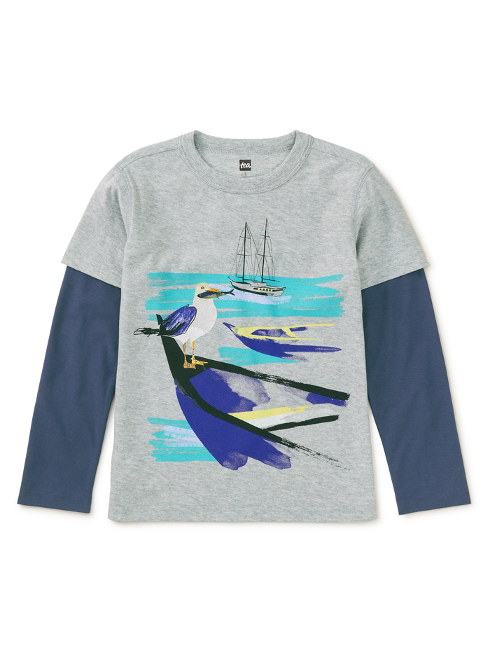 Seagull Snack Layered Tee
