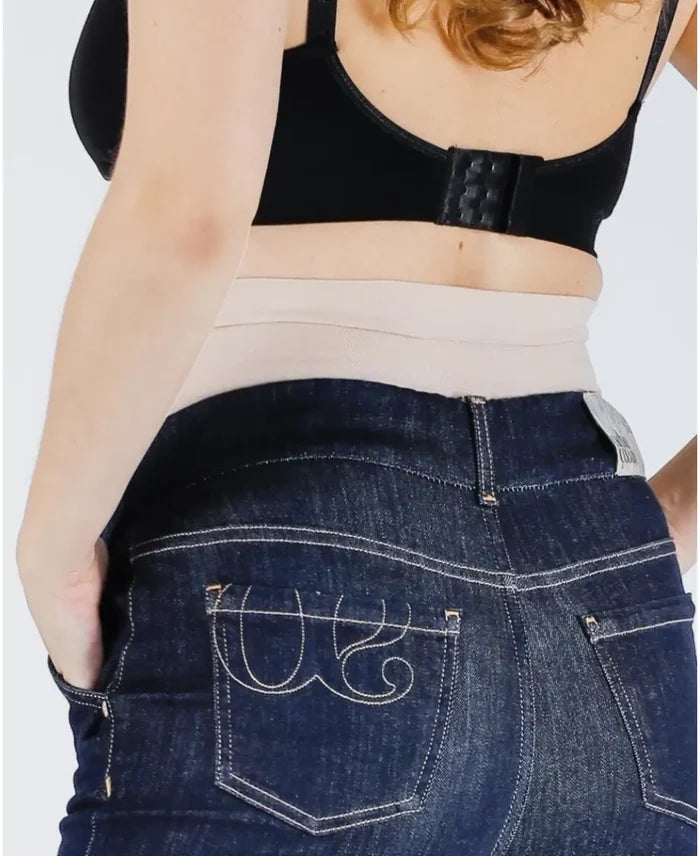 Seamless pregnancy waistband Belt beige