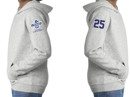 Seattle 14U Team Fleece Hoodie (Coach Tam)