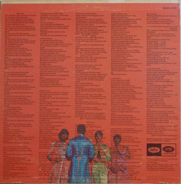 Sgt. Pepper's Lonely Hearts Club Band (1971 Reissue, Stereo, Gatefold)