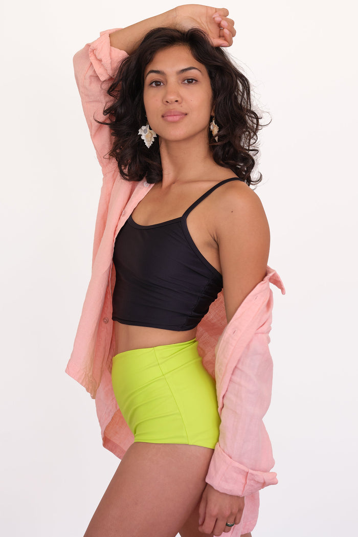Pali Swim - Shaka Top - Black