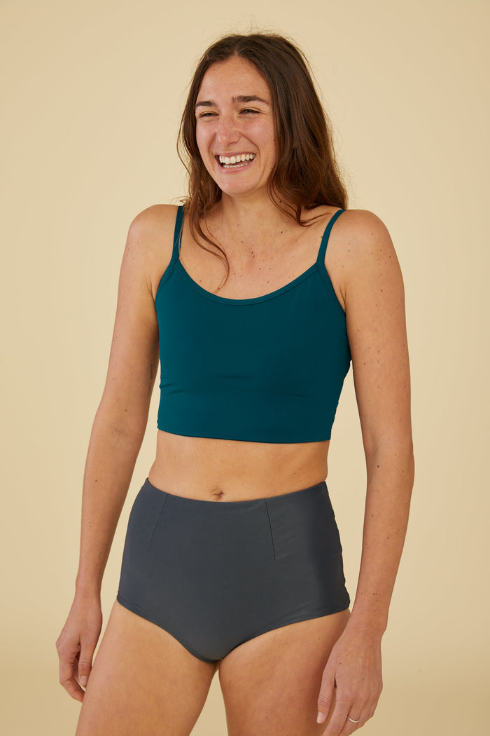 Pali Swim - Shaka Top - Humboldt Green