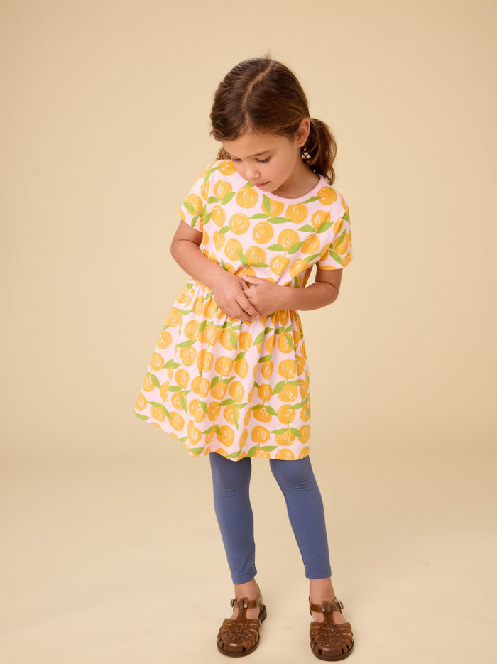 Short Sleeve Twirl Dress