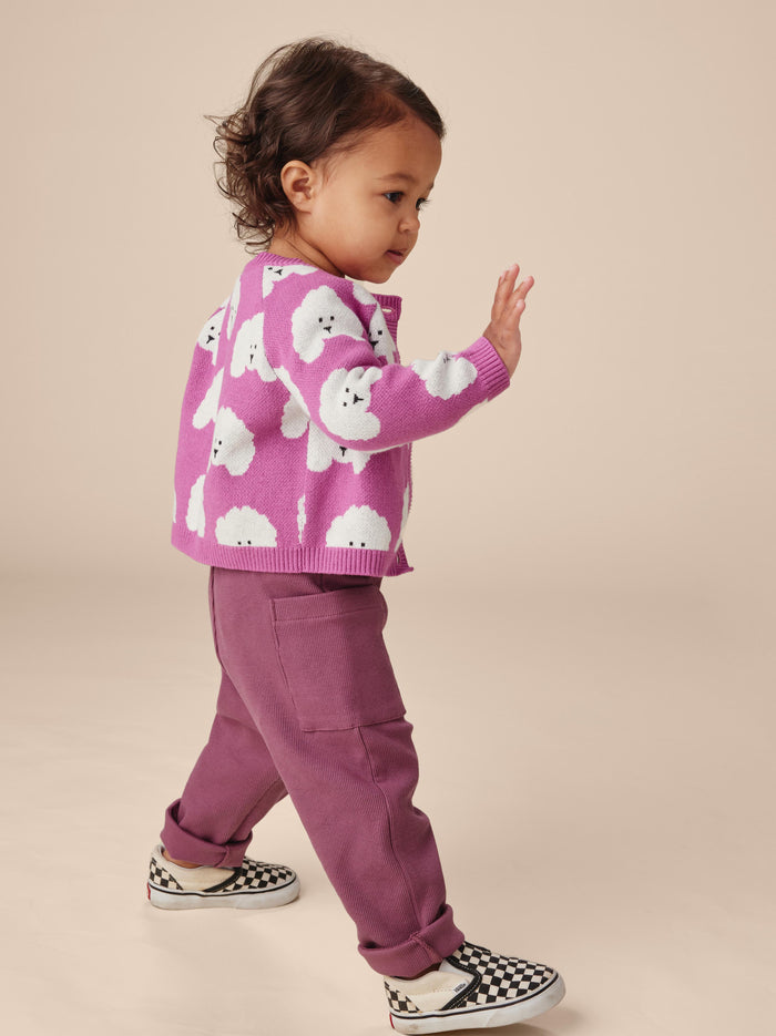 Side Pocket Rib Baby Pants