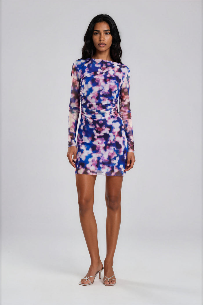 & Other Stories - Silje Mesh Dress - Blue -