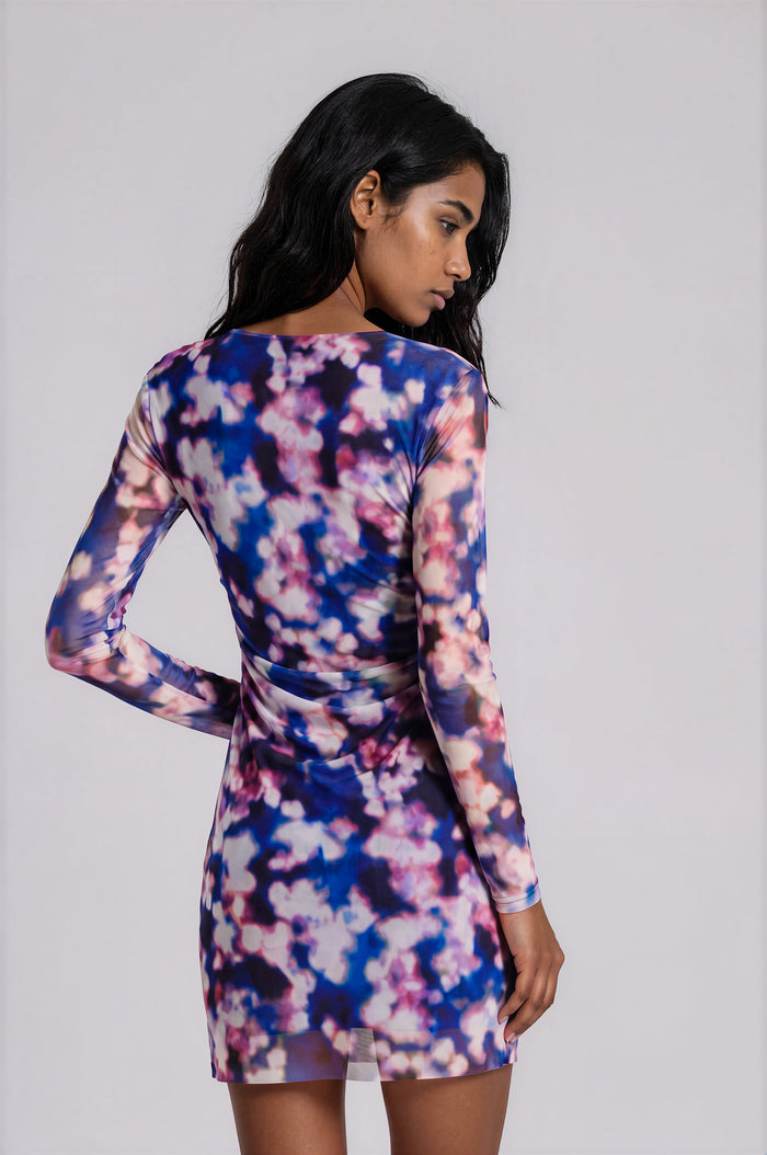 & Other Stories - Silje Mesh Dress - Blue -