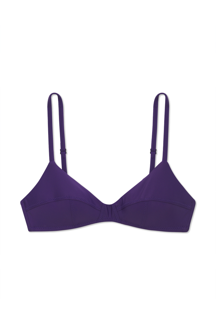 Galamaar - Simone Retro Top in Grappa -