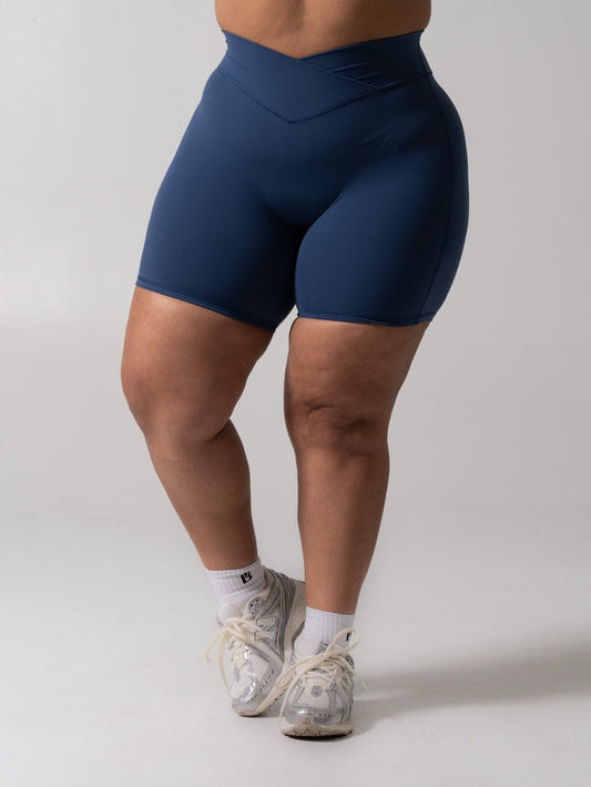 Siren Scrunch Short 7" - Baked Blue