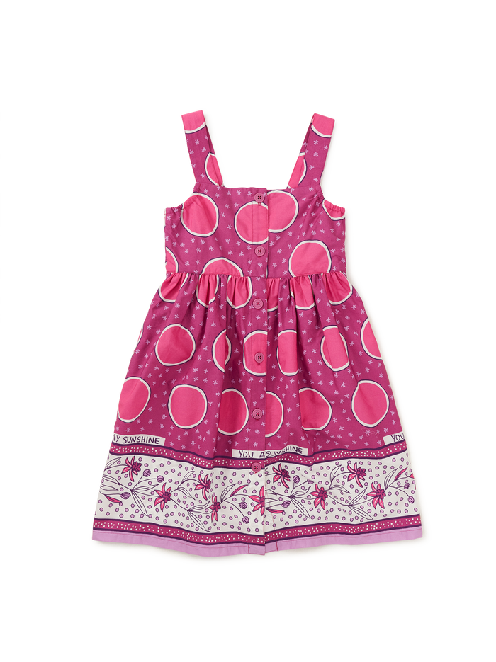 Sleeveless Button Front Dress