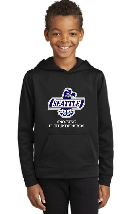 Sno-King Jr Thunderbirds Youth Performance Hoodie