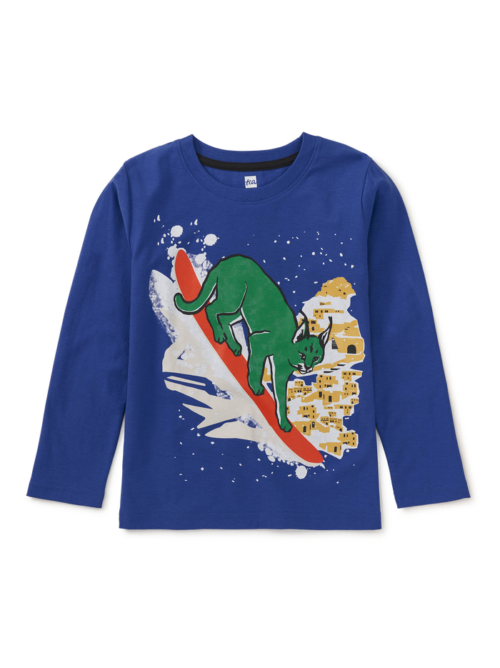 Snowboarding Caracal Tee
