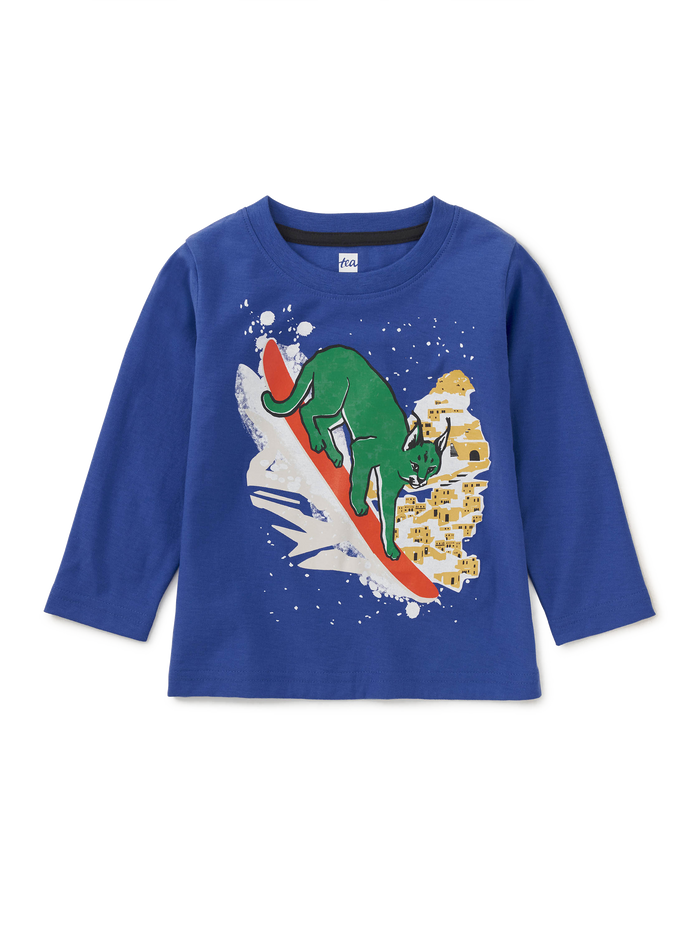 Snowboarding Caracal Tee