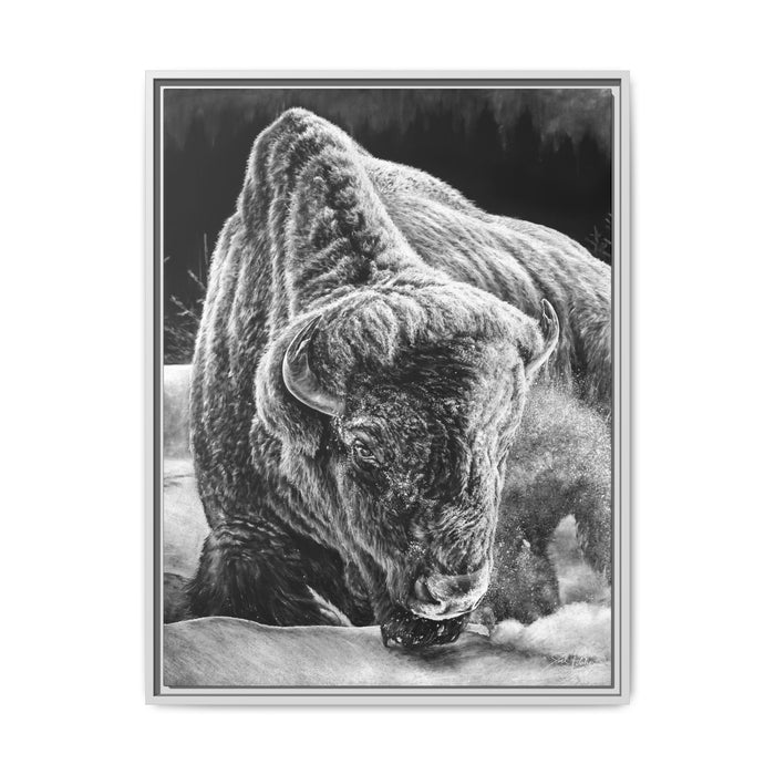 24" x 32" (Vertical) / White / 1.25"