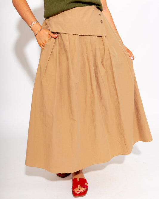 Softly Sophisticated Flowy Skirt