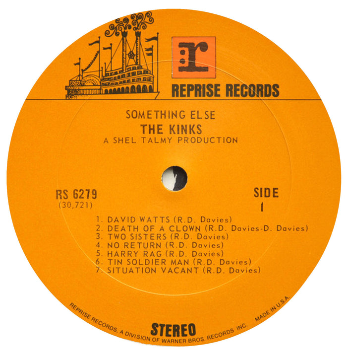 Something Else By The Kinks (1971 US Press)