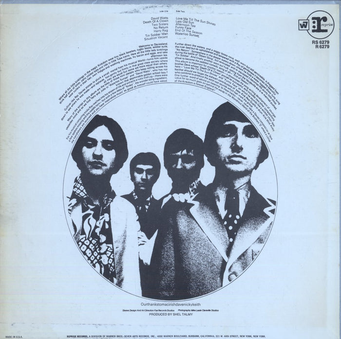 Something Else By The Kinks (1971 US Press)