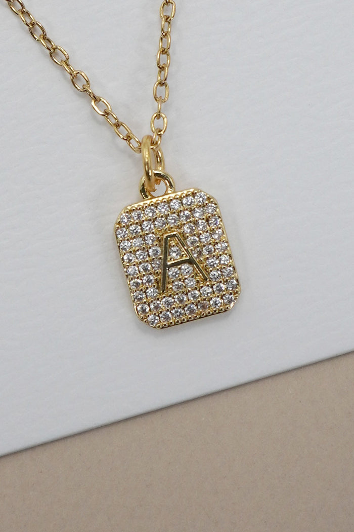 Sparkle Initial Charm