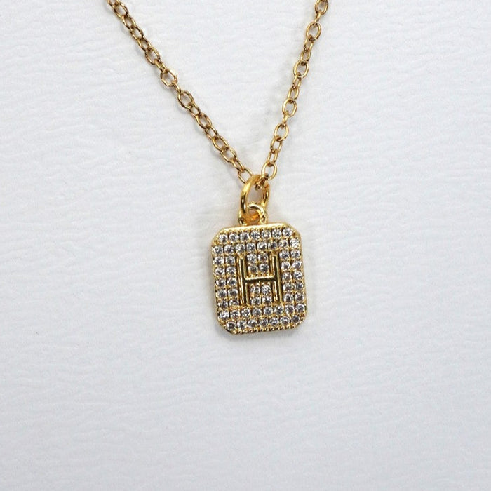 Sparkle Initial Charm