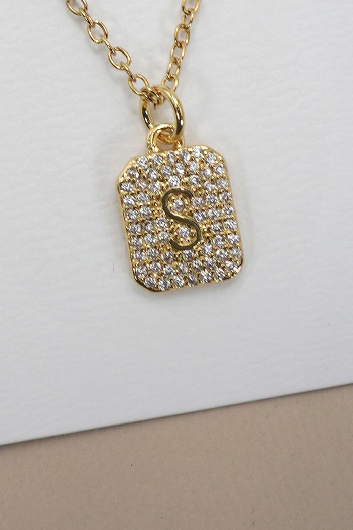 Sparkle Initial Charm