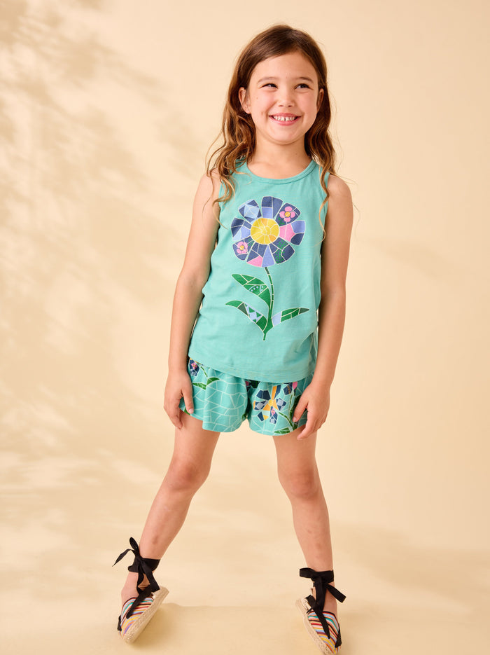 Sporty Petal Shorts