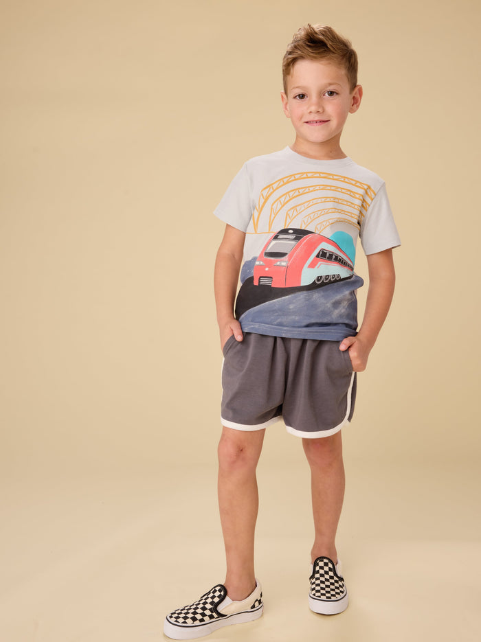 Sporty Ringer Shorts