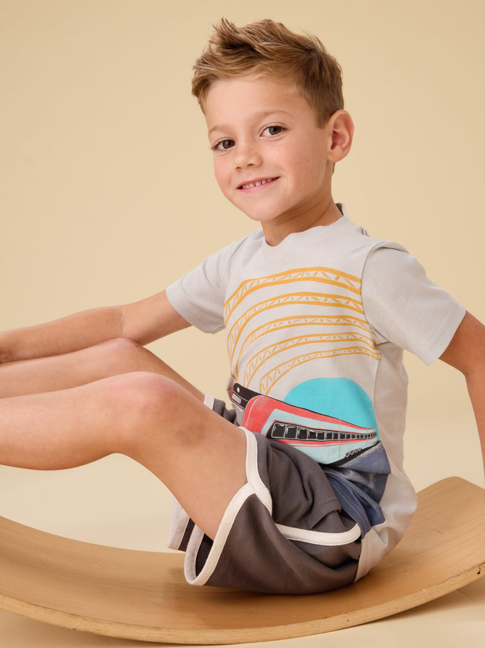Sporty Ringer Shorts