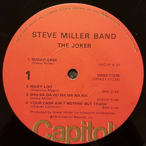 Steve Miller Band - The Joker (LP) [US] 1st