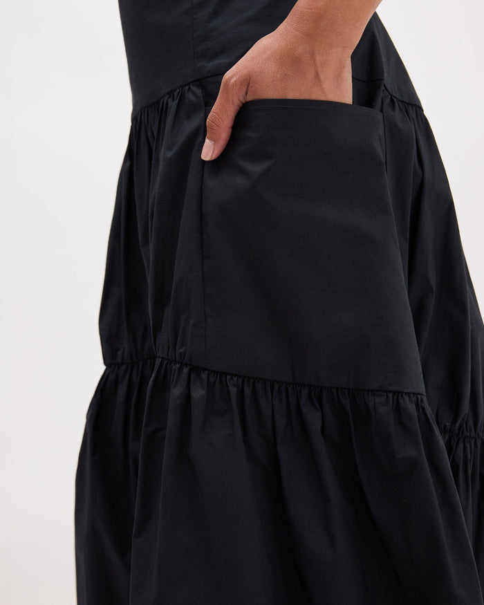 Richer Poorer - Stevie Tiered Maxi Skirt - Black -