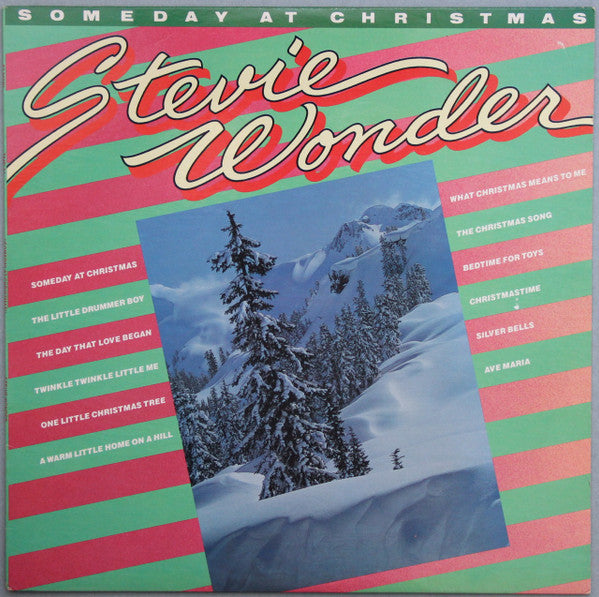 Stevie Wonder - Someday At Christmas (LP) [US] 1978 RP (Very Good Plus (VG+))