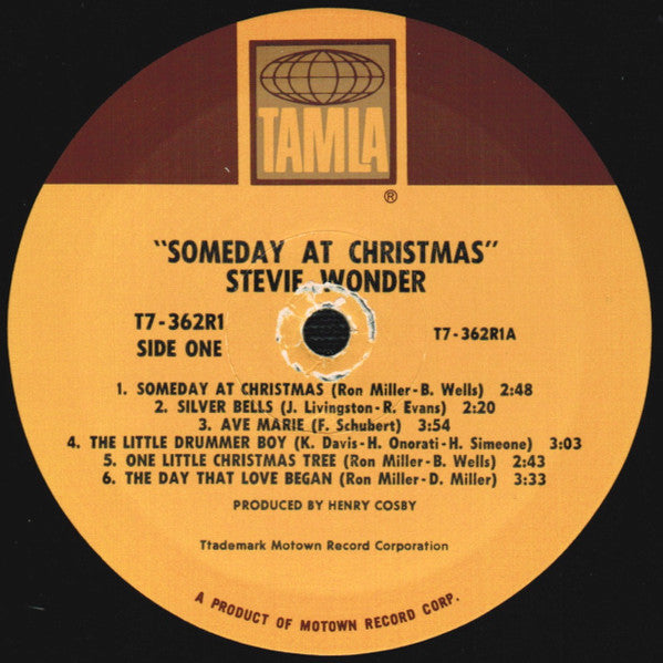 Stevie Wonder - Someday At Christmas (LP) [US] 1978 RP (Very Good Plus (VG+))