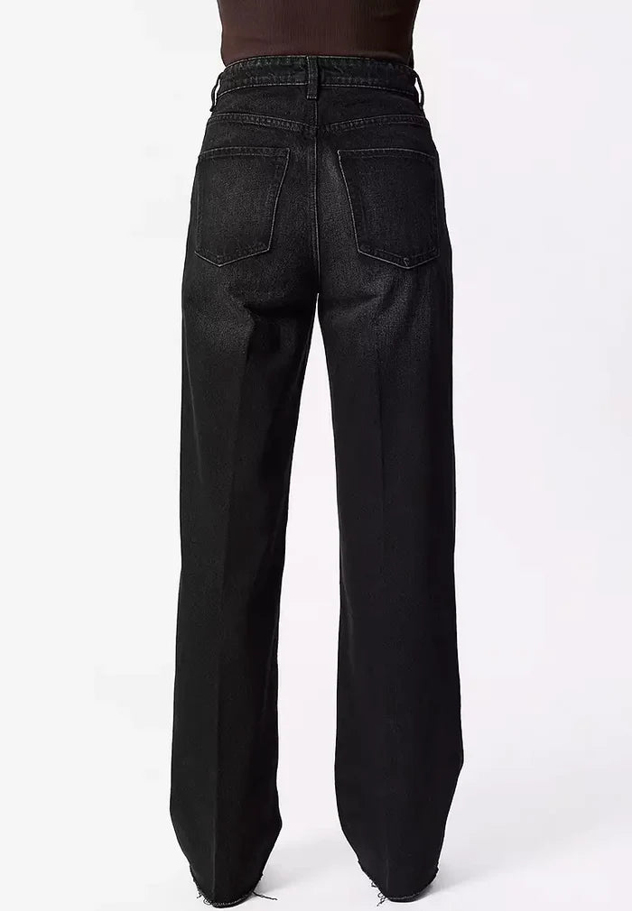 & Other Stories - Straight Cut Jeans - Black -