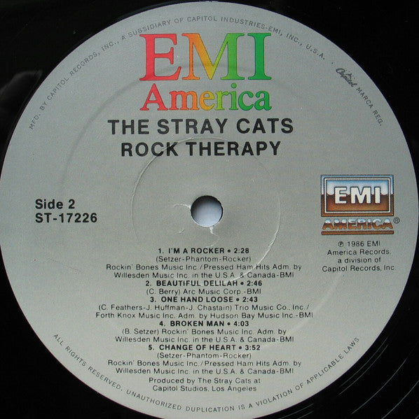 Stray Cats - Rock Therapy (1986 STEREO)