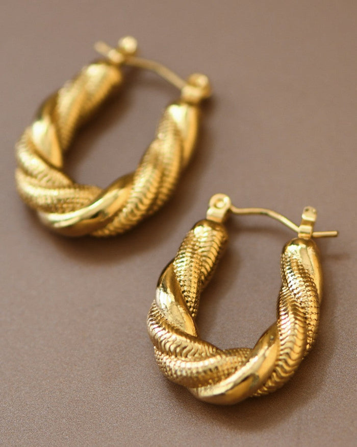 Strike Gold Earrings
