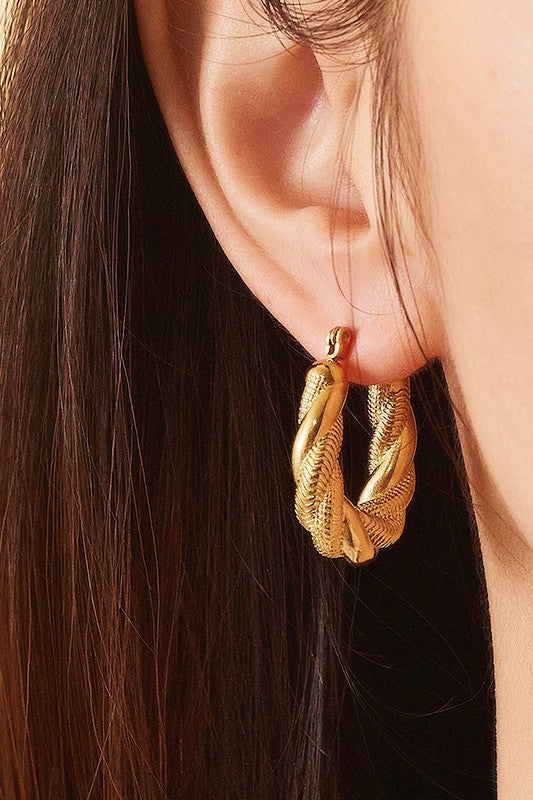 Strike Gold Earrings