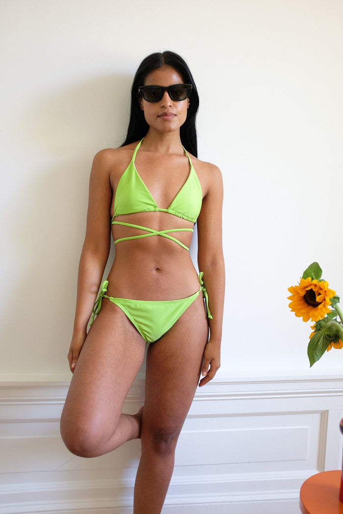 WRAY - String Bikini Bottom - Limon -