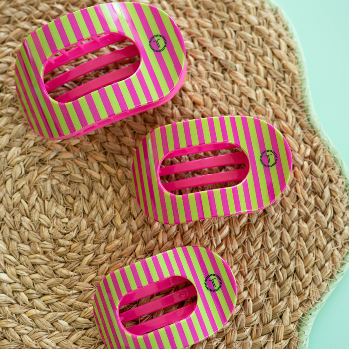 Summer Crush | Large | Flat Round Hair Clip