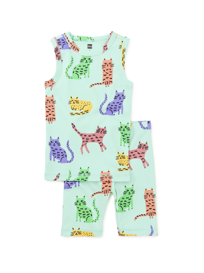 Summer Nights Tank Pajama Set