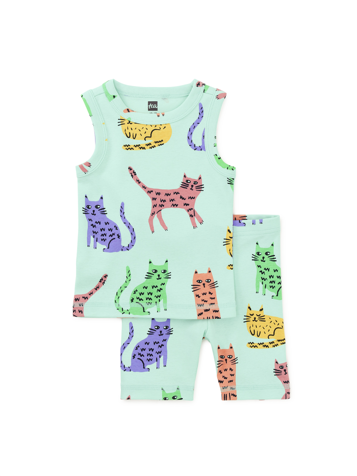 Summer Nights Tank Pajama Set