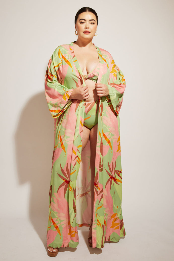 Nomads Swimwear - Sunset Kimono II - Birds of Paradise -