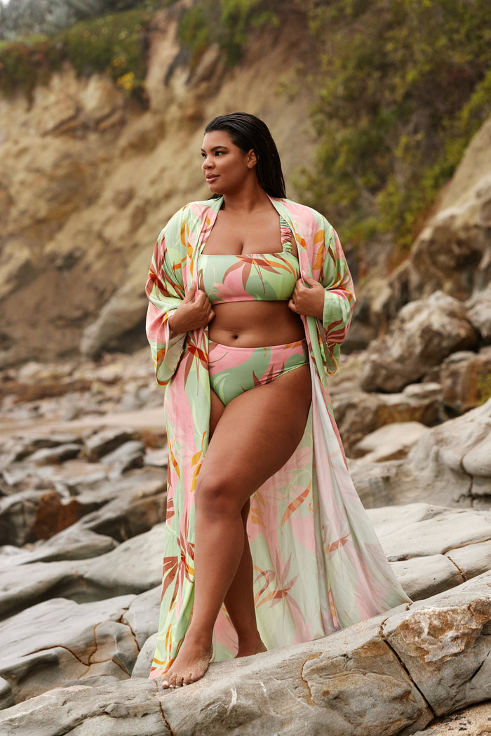 Nomads Swimwear - Sunset Kimono II - Birds of Paradise -