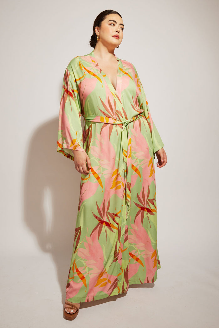 Nomads Swimwear - Sunset Kimono II - Birds of Paradise -